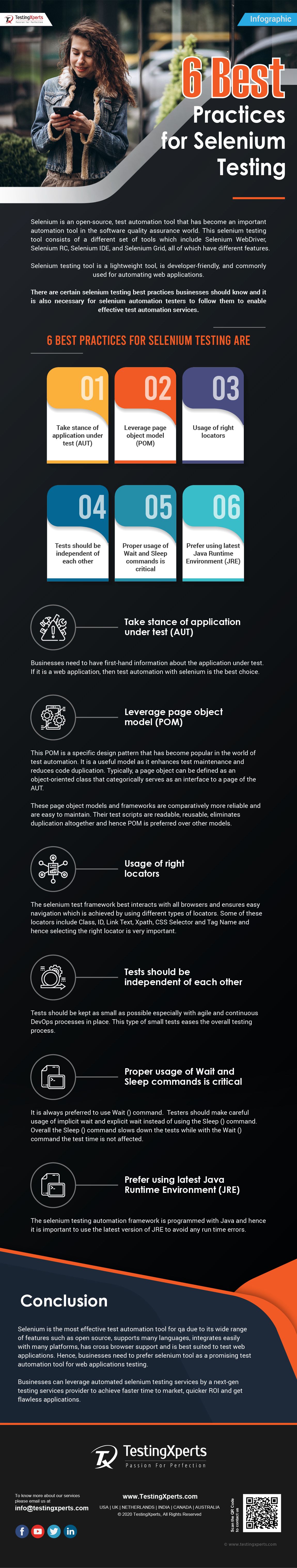 Selenium testing best practices